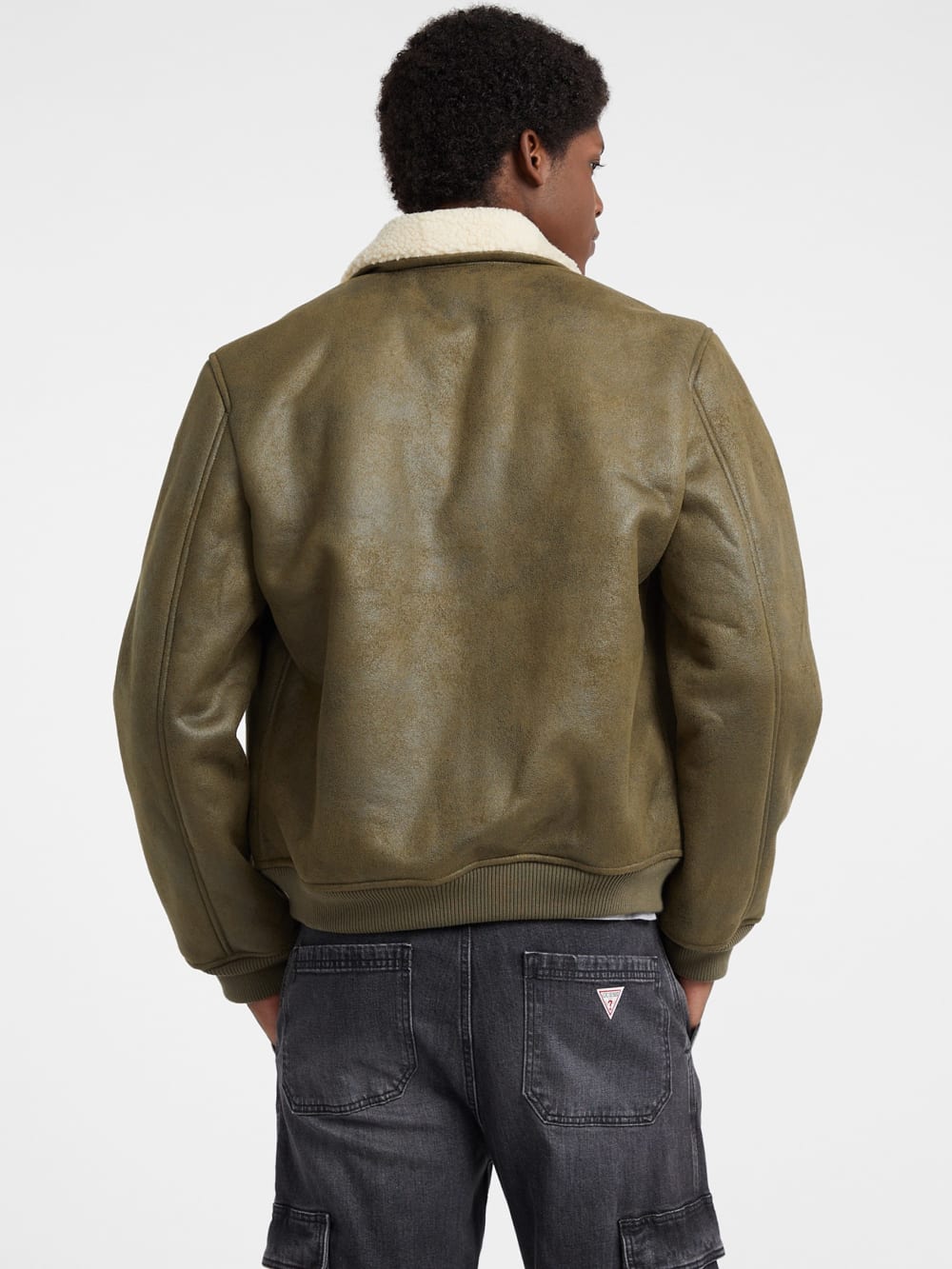 Flight Faux-Shearling Jacket - Guess
