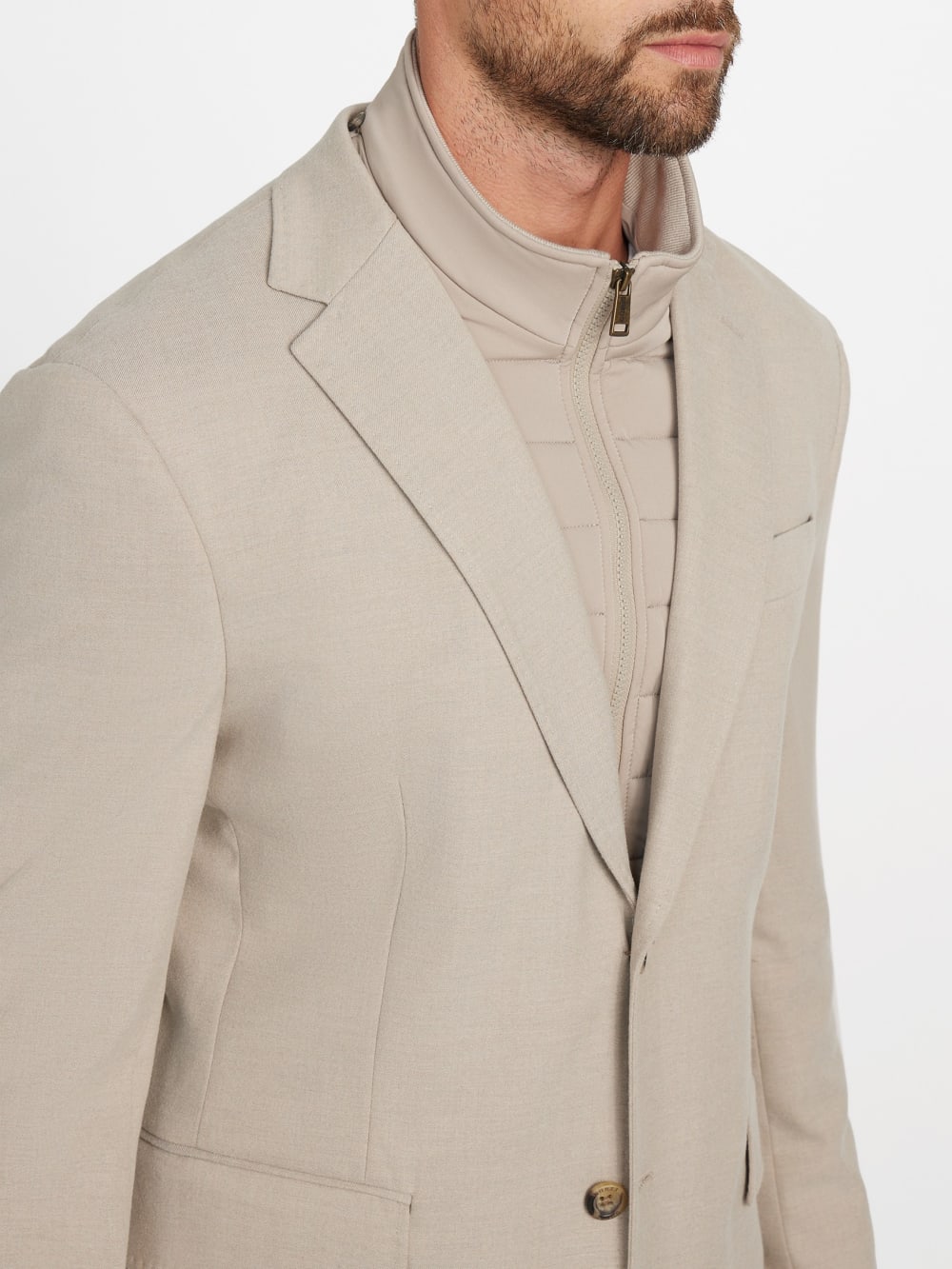 Utility Wool-Blend Blazer - Guess