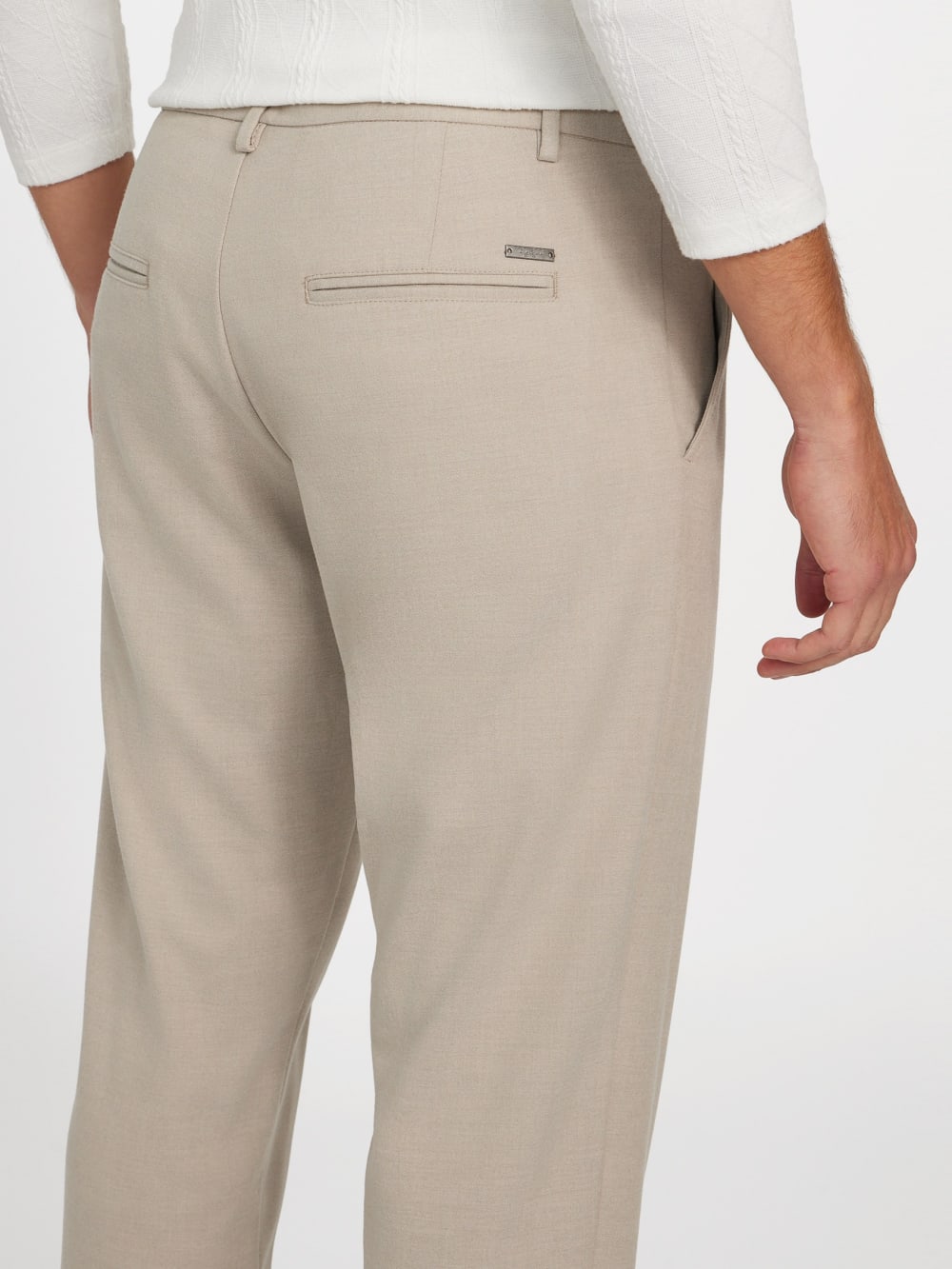Myron Wool-Blend Dressy Pants - Guess
