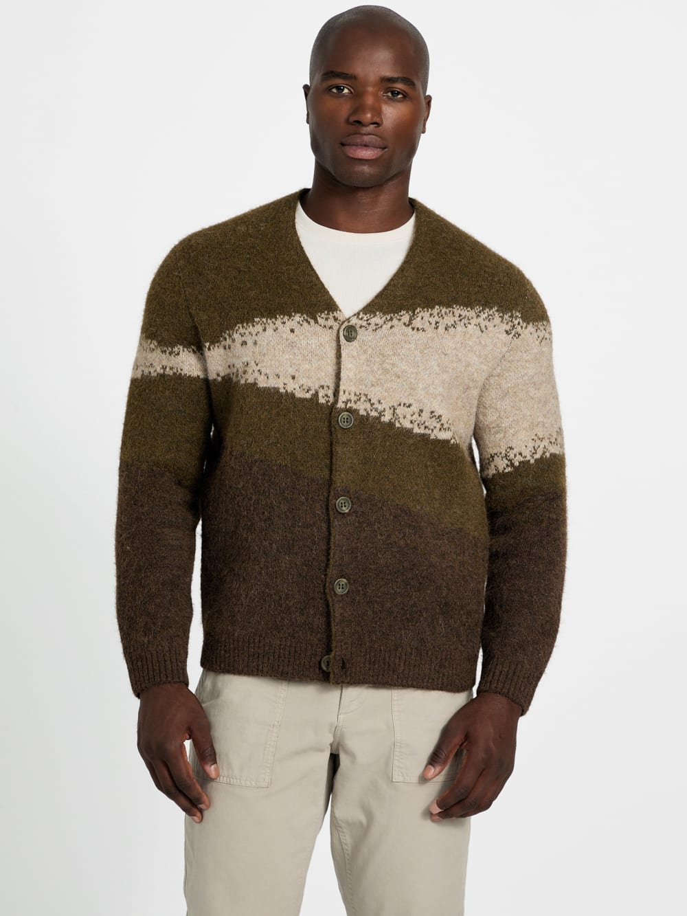 Wool blend cardigan - Guess