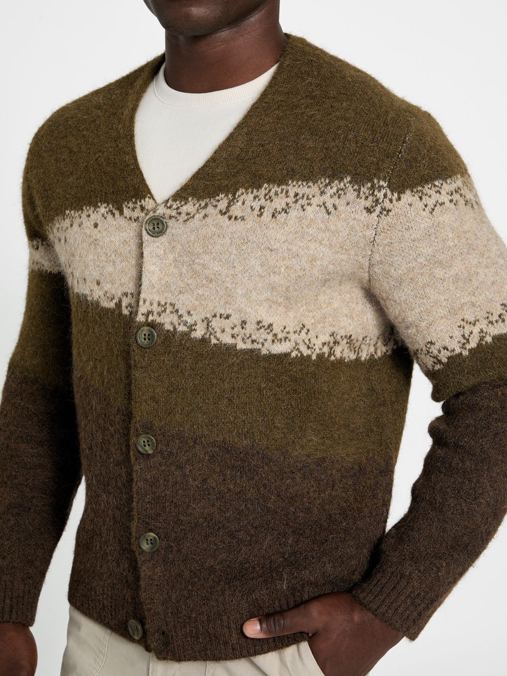 Wool blend cardigan - Guess