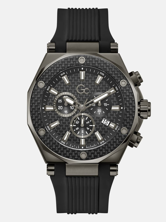 Gc Two-Tone Chronograph Watch - Guess