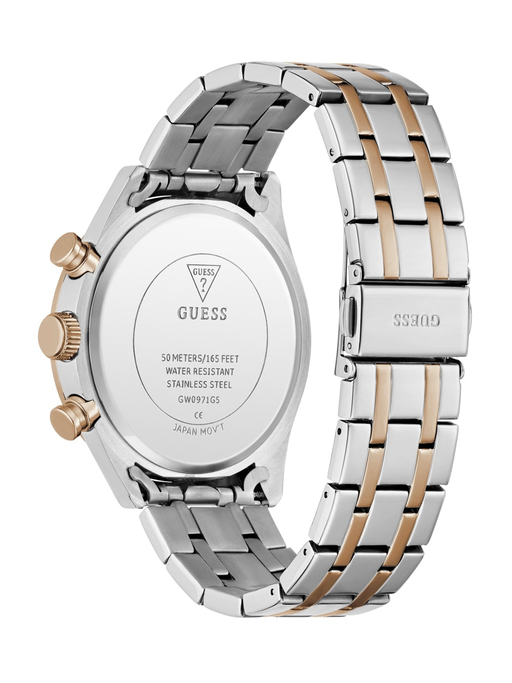 Two-Tone Multifunction Watch - Guess