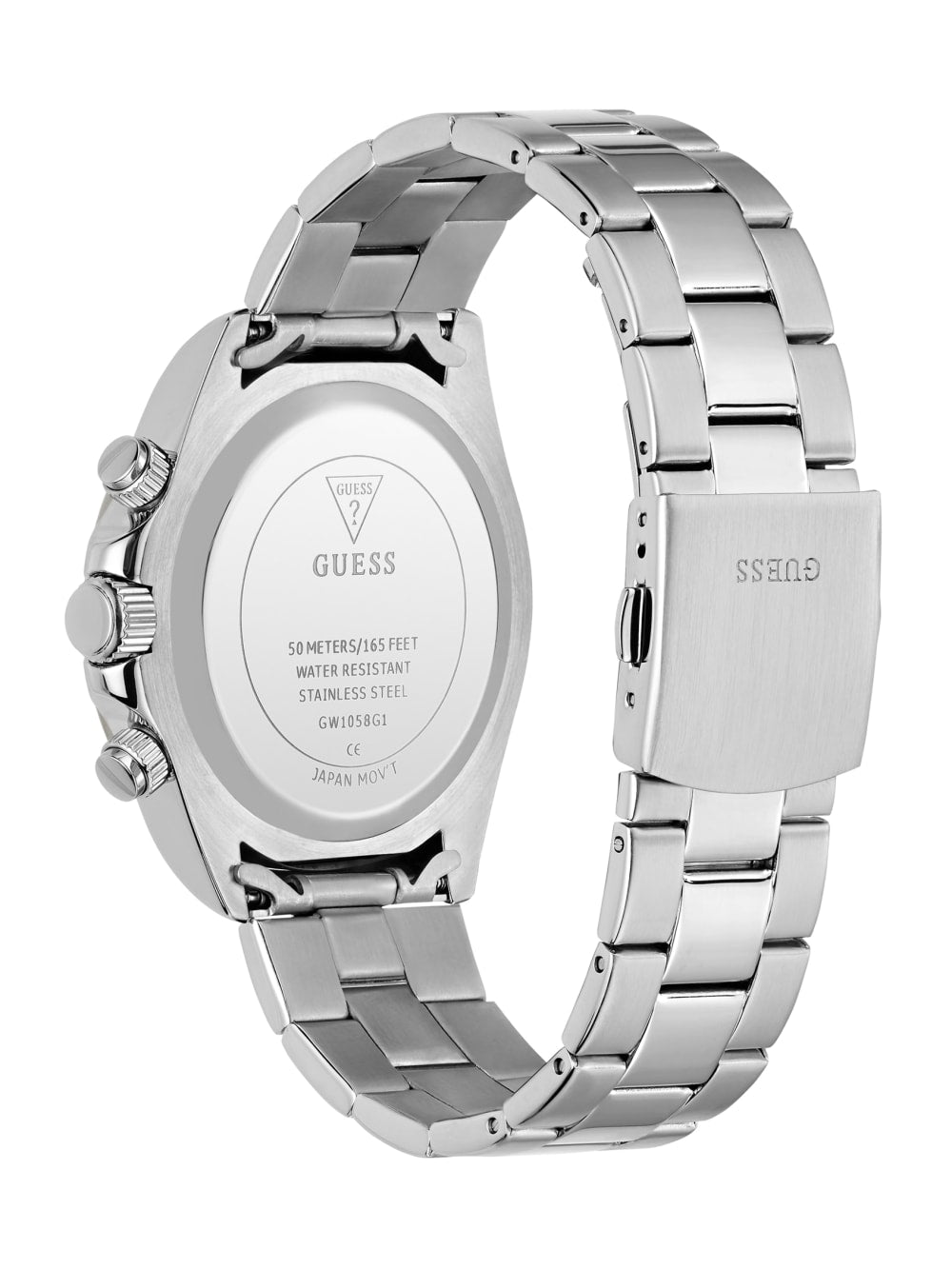 Stainless Steel multi-fuction watch 42 mm - Guess