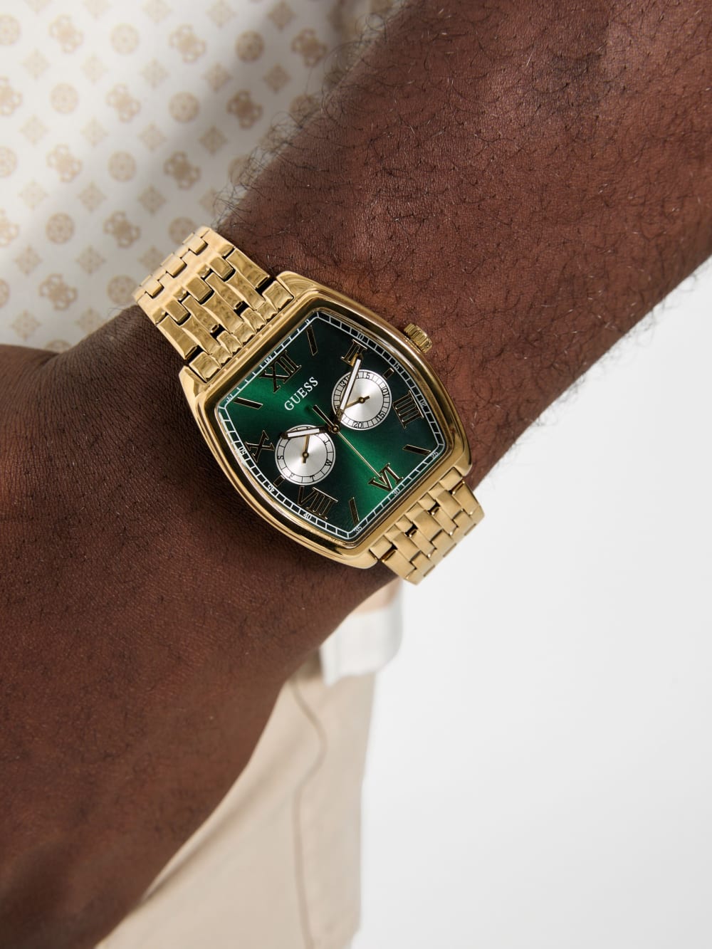 Gold-Tone Multifunction Watch - Guess