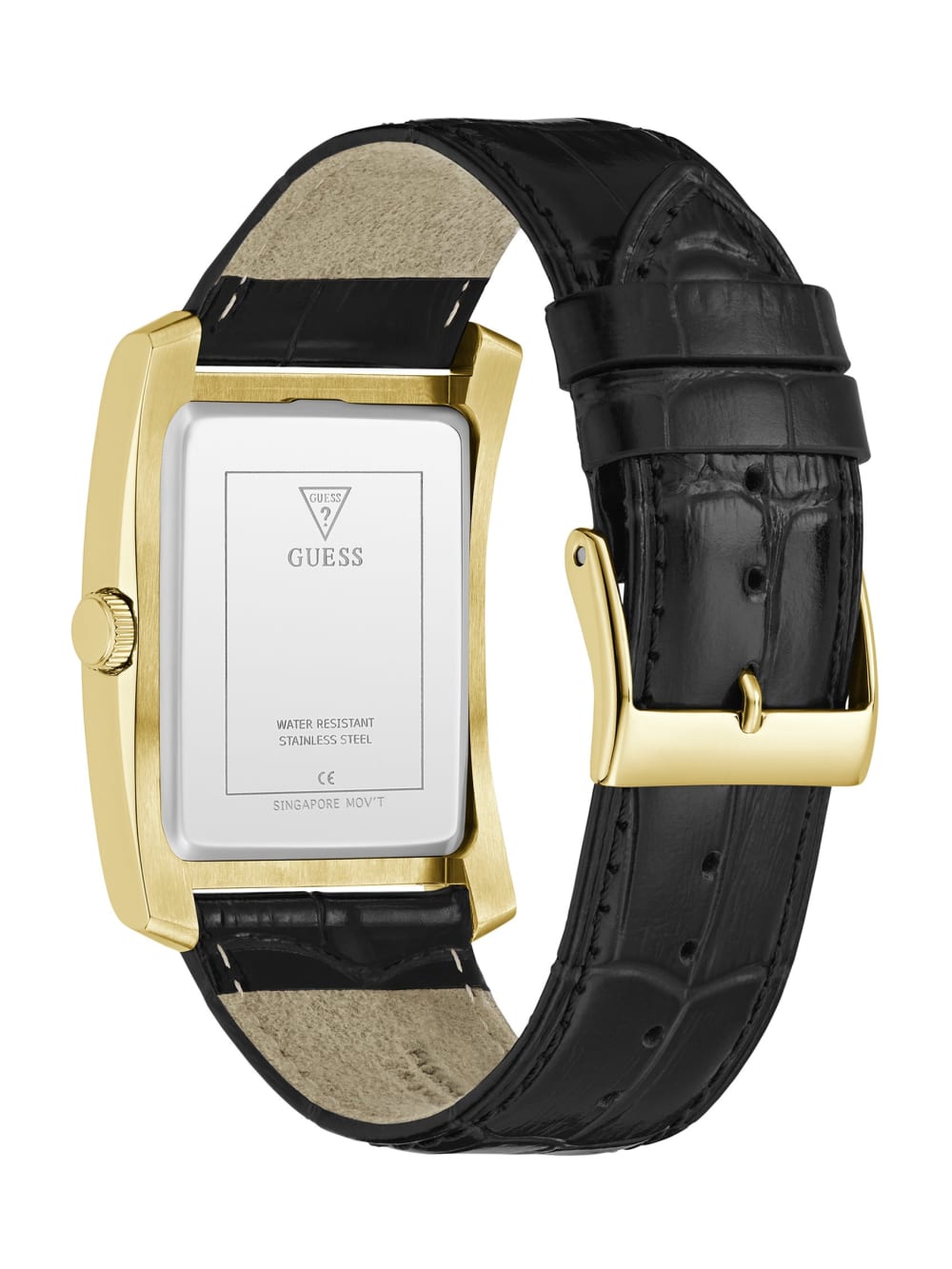 Gold-Tone and Emerald Analog Watch - Guess