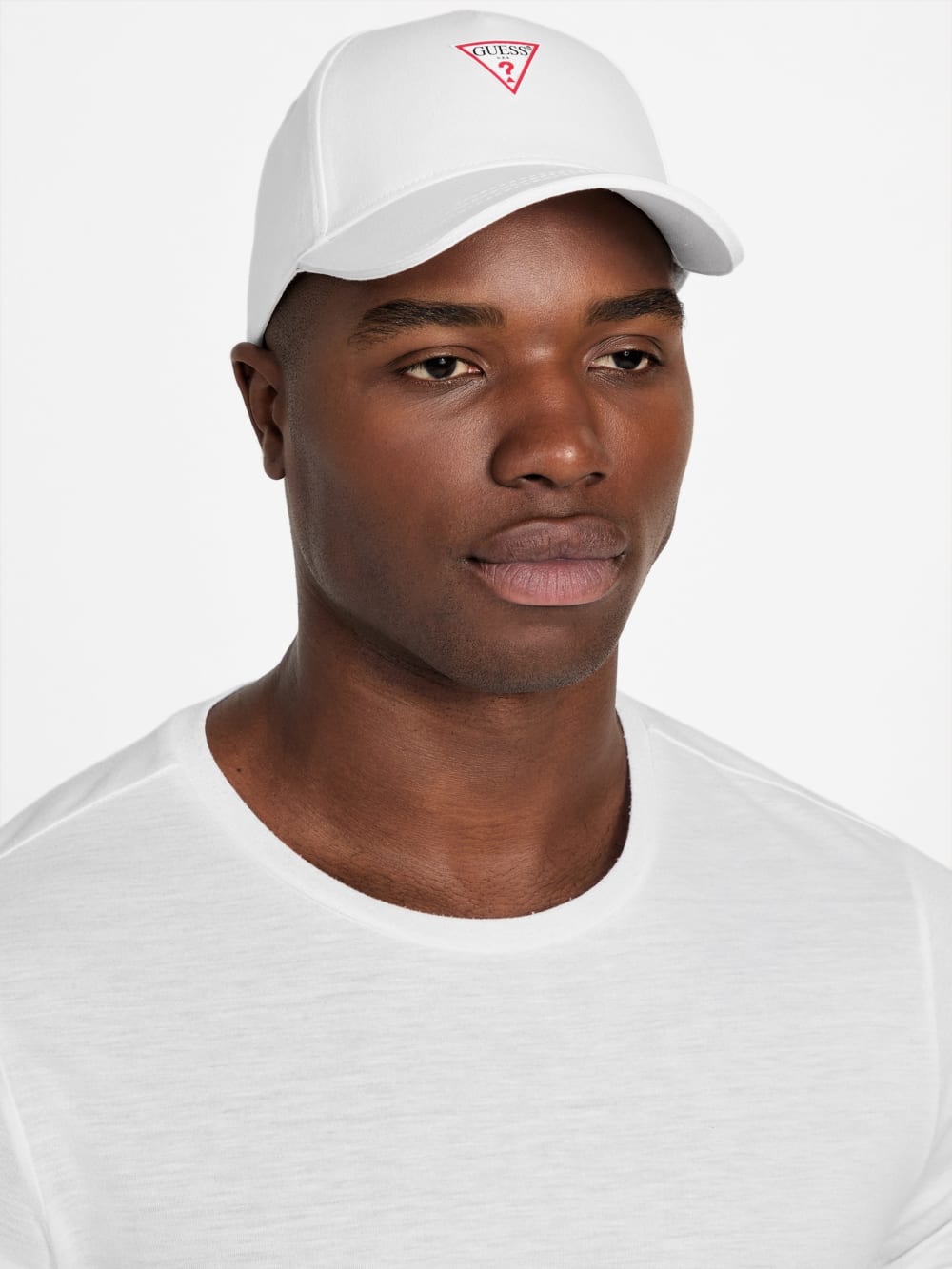 Triangle Patch Baseball Hat - Guess