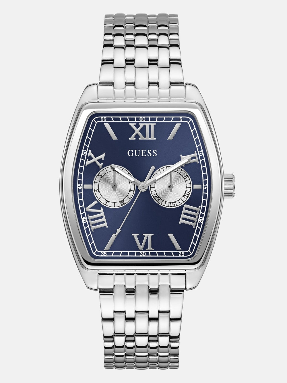 Silver-Tone Multifunction Watch - Guess