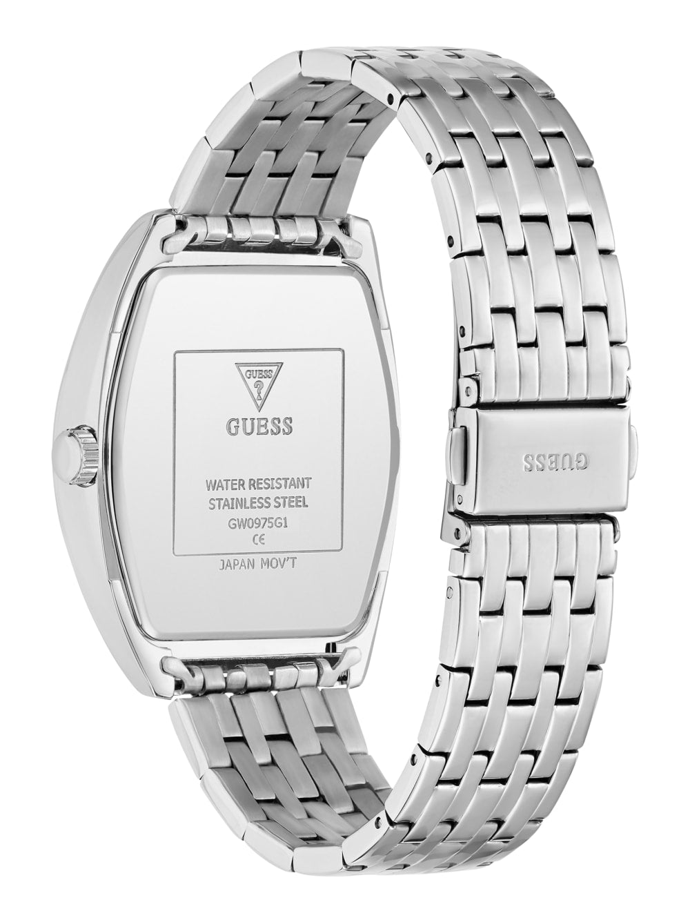 Silver-Tone Multifunction Watch - Guess