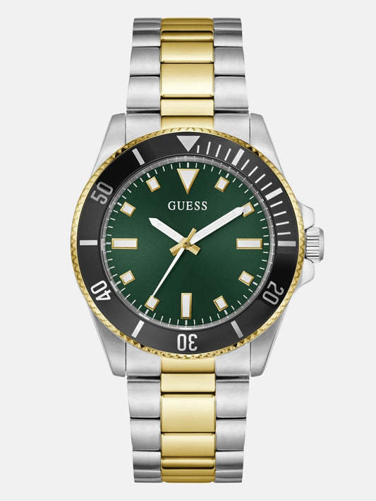 Two-Tone Analog Watch - Guess