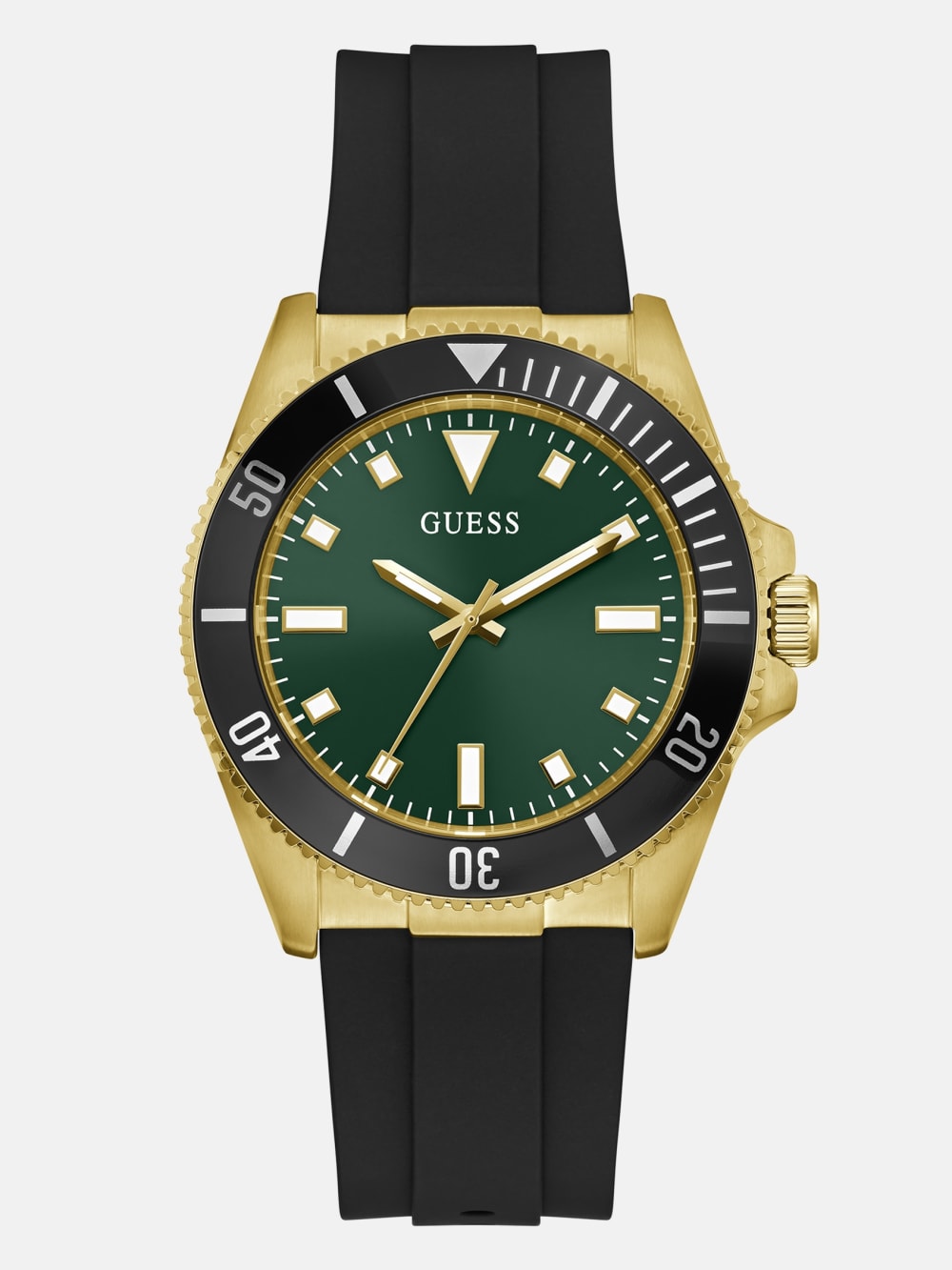 Two-Tone Silicone Watch - Guess
