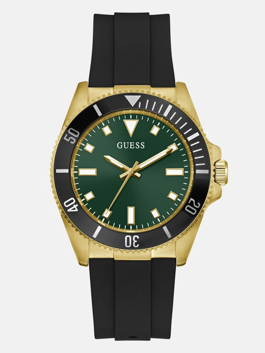 Two-Tone Silicone Watch - Guess