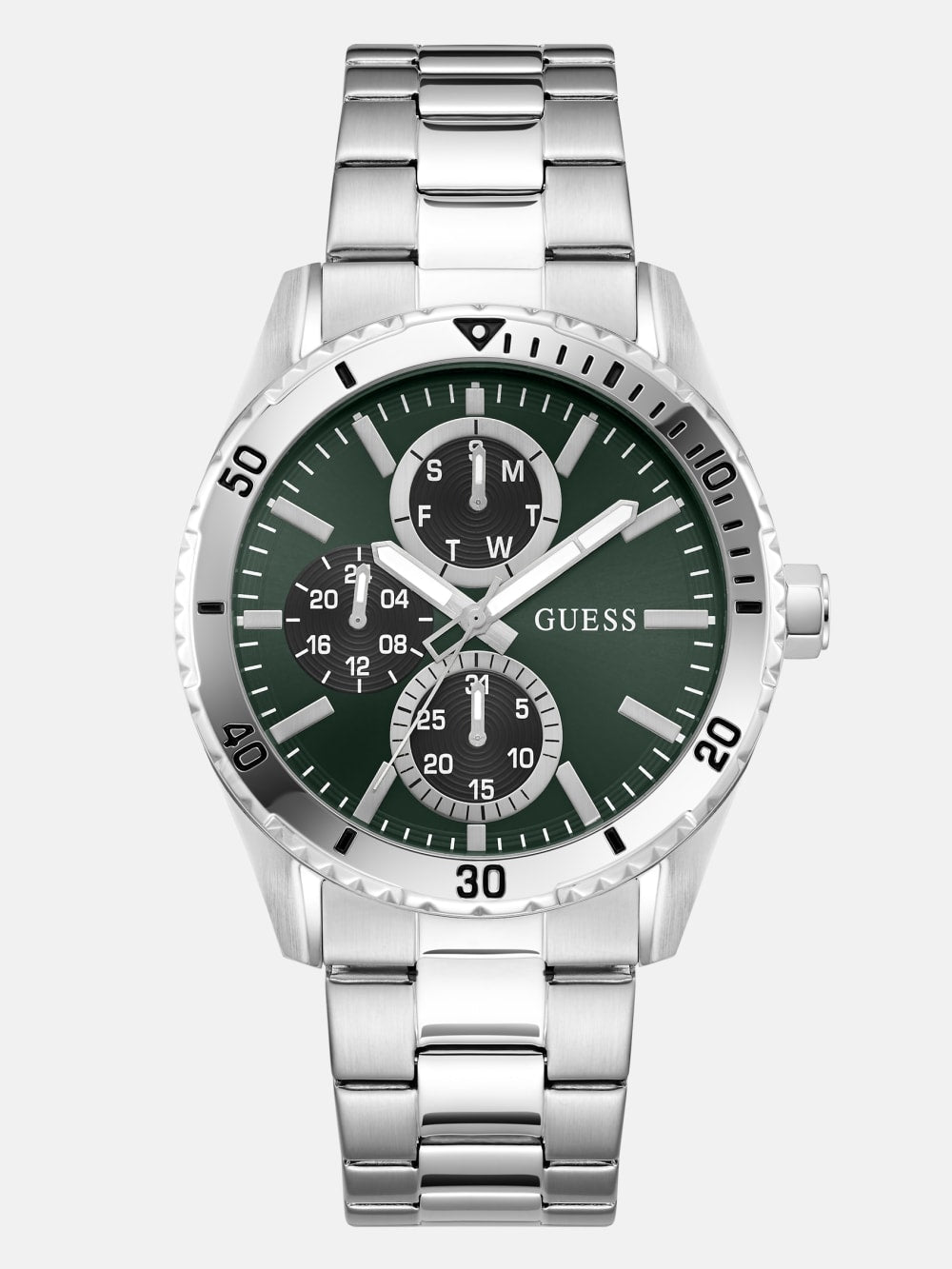 Stainless steel multi-fuction watch 43 mm - Guess