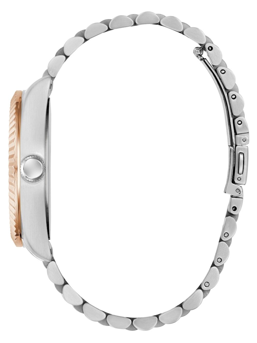 Two-Tone and Blue Analog Watch - Guess