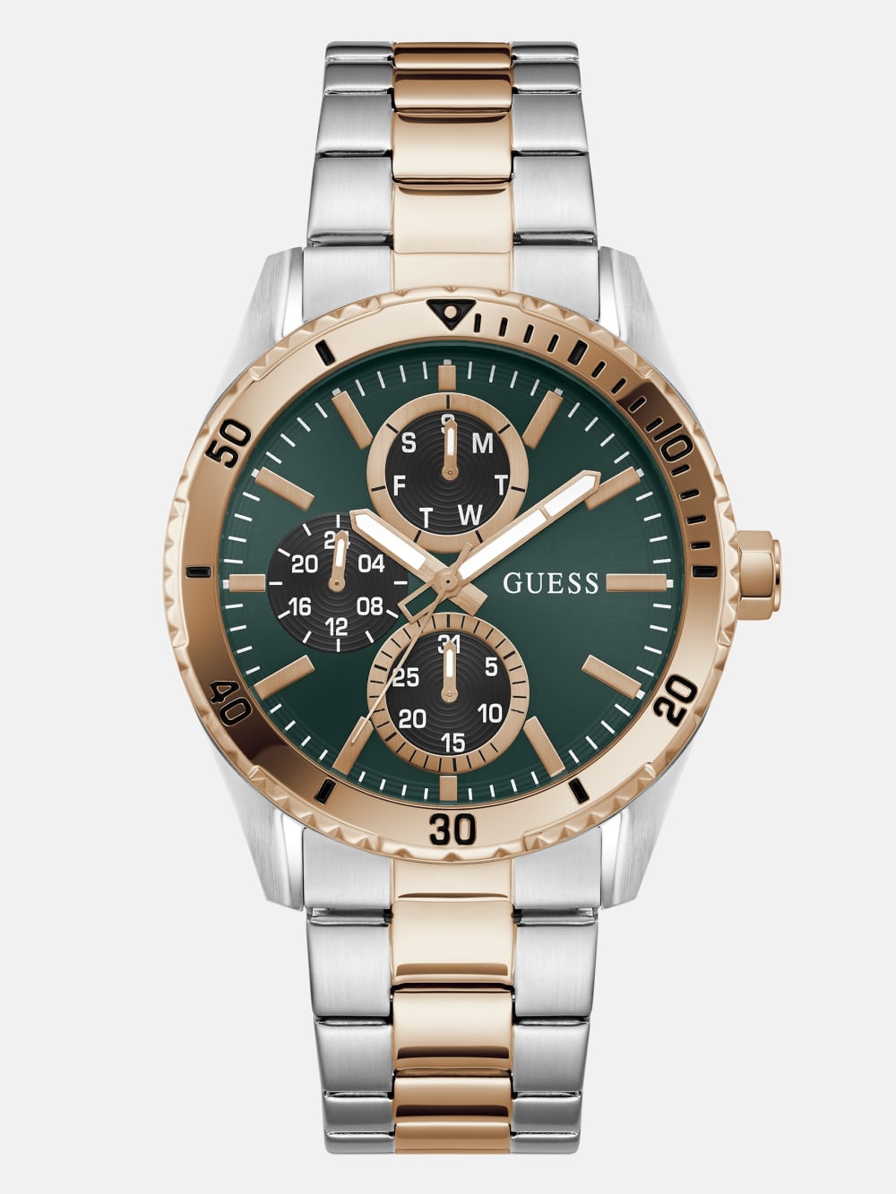 Stainless steel multi-fuction watch - Guess