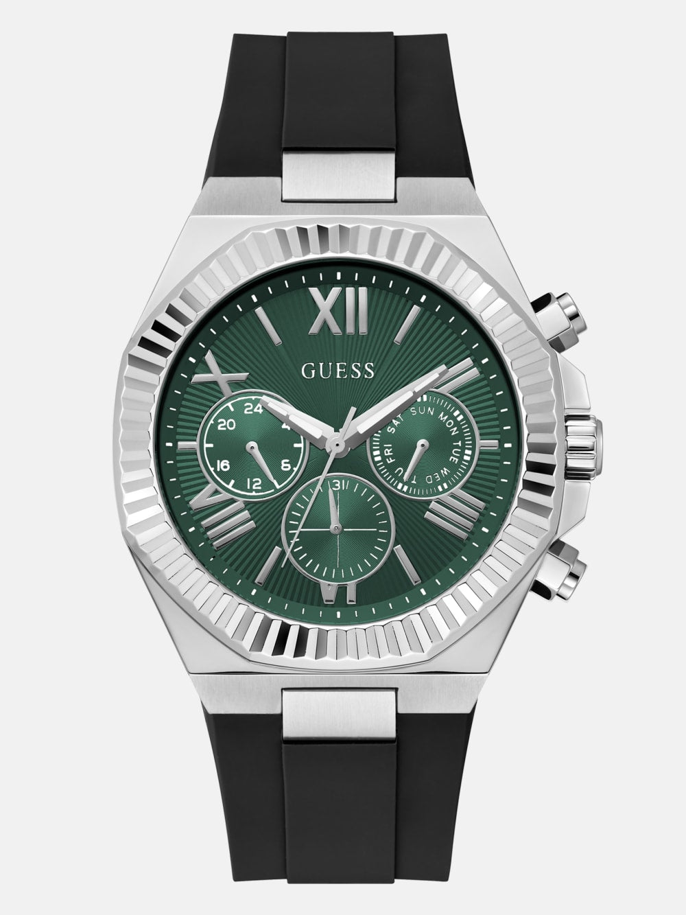 Silicone multi-fuction watch 44 mm - Guess