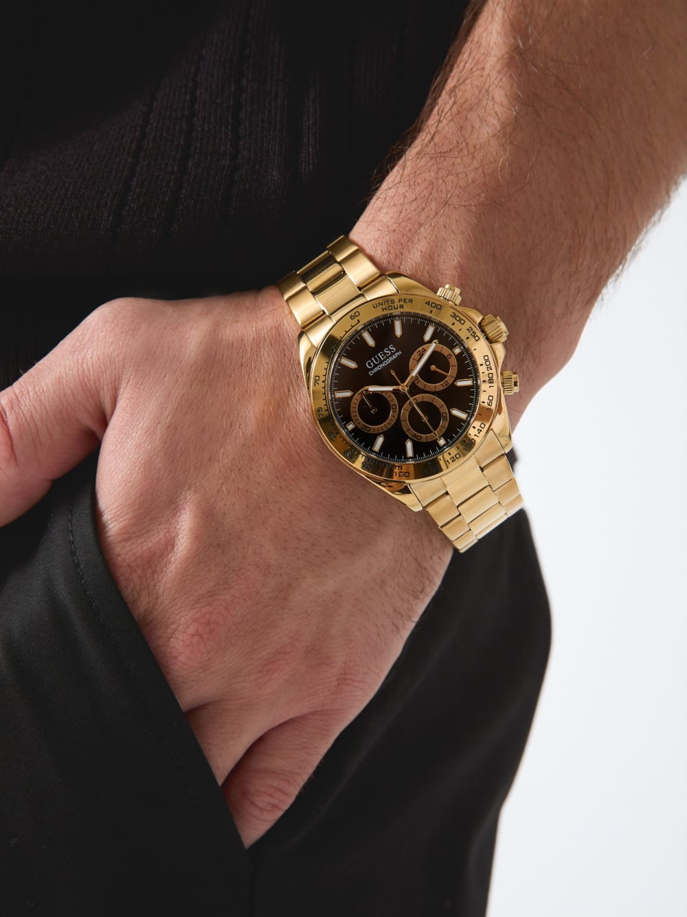 Stainless Steel multi-function watch - Guess
