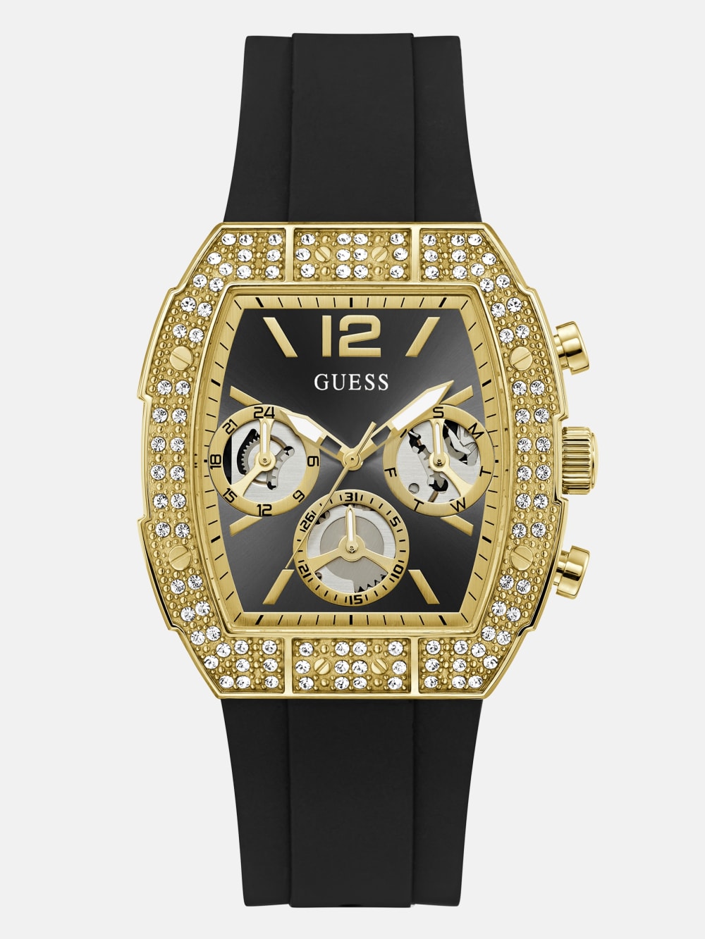 Multi-function silicone watch 40,7 mm - Guess