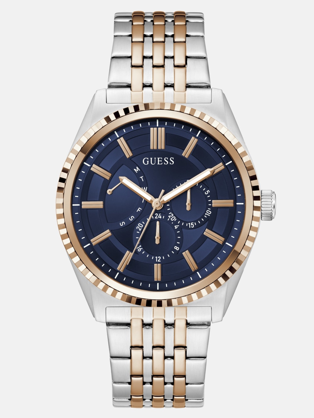 Stainless Steel multi-fuction watch 43.5 mm - Guess