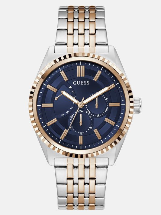 Stainless Steel multi-fuction watch 43.5 mm - Guess