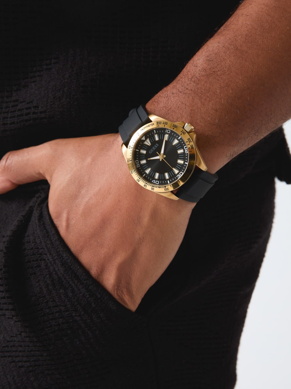 Silicone analogue watch - Guess