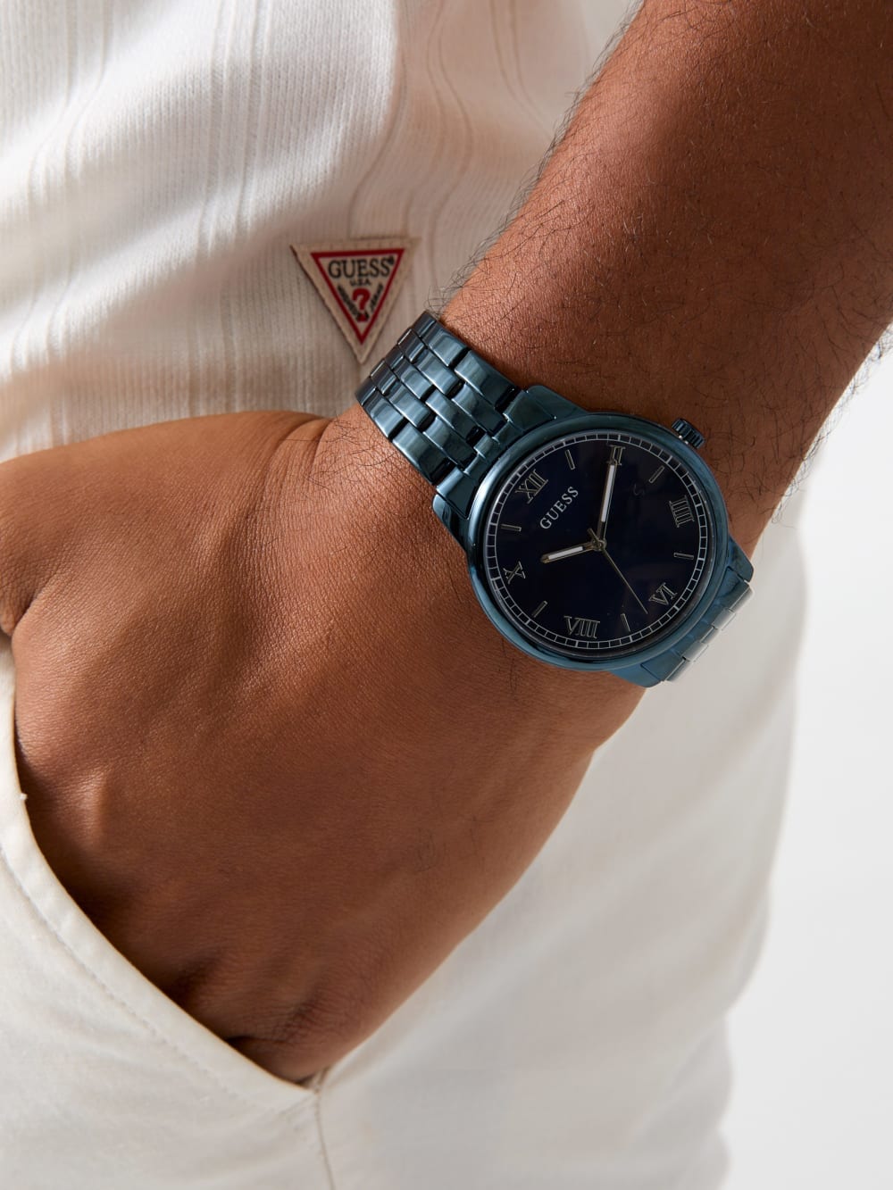 Stainless Steel analogue watch - Guess