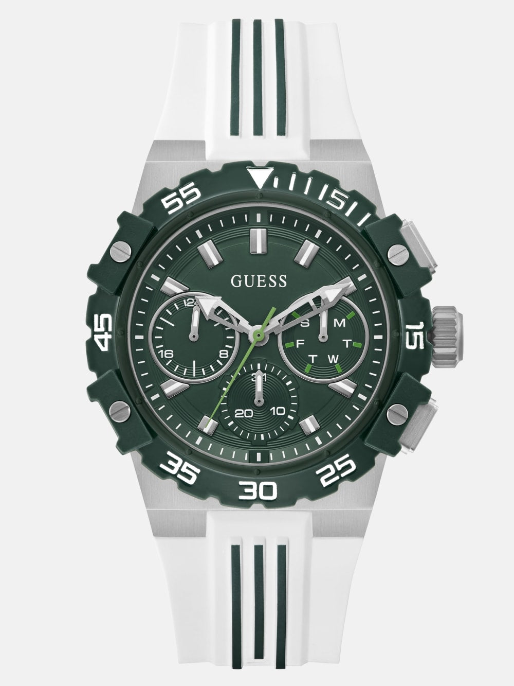 Silicone multi-fuction watch 42,5 mm - Guess