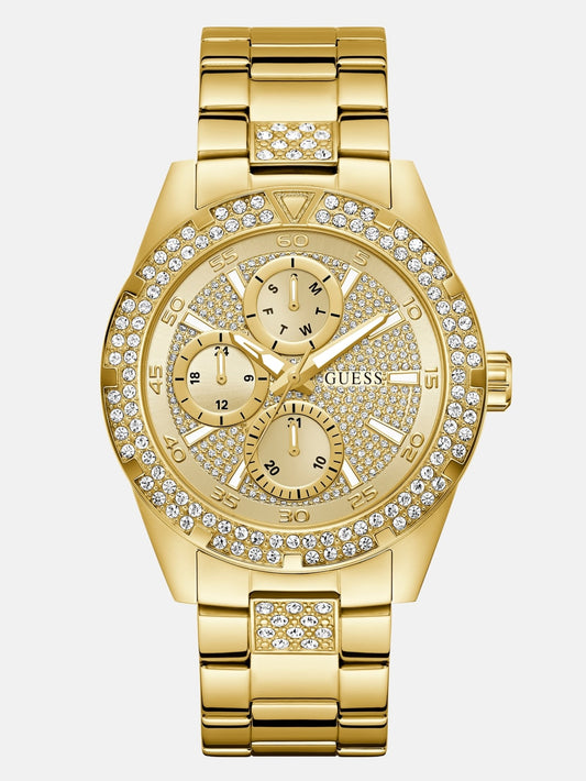 Stainless Steel multi-fuction watch 42 mm - Guess