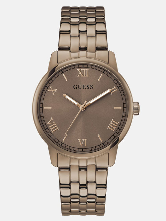 Stainless Steel analogue watch 40 mm - Guess