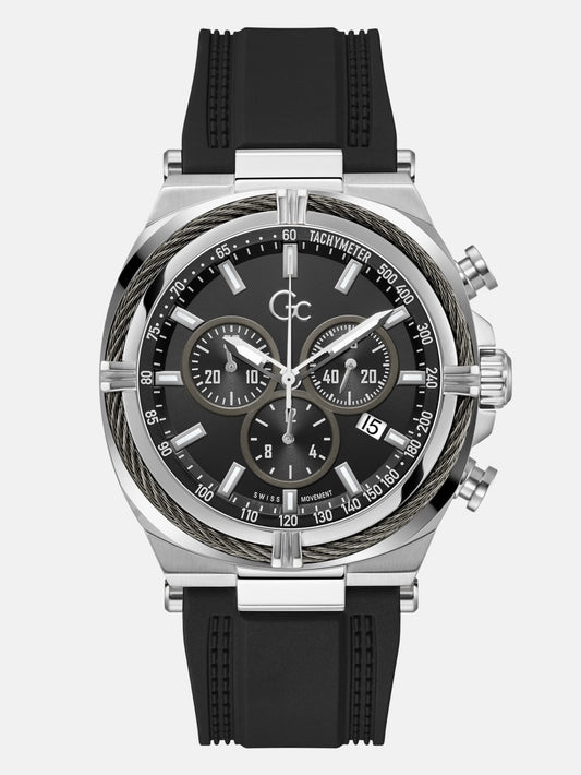 Gc Two-Tone Chronograph Watch - Guess