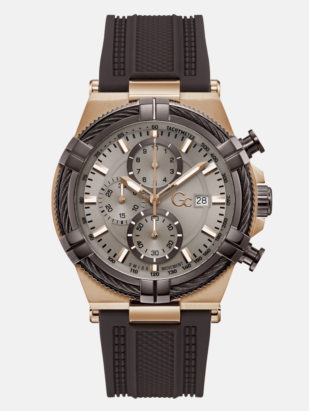 GC Silicone multi-function watch 44 mm - Guess