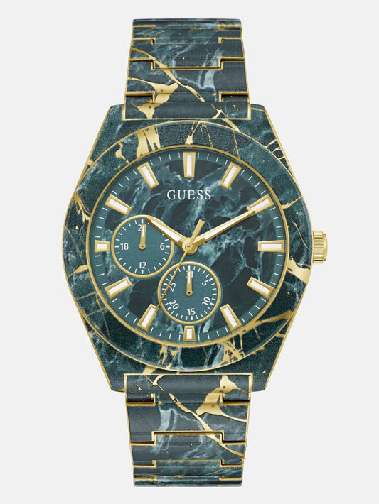 Two-Tone Multifunction Watch - Guess