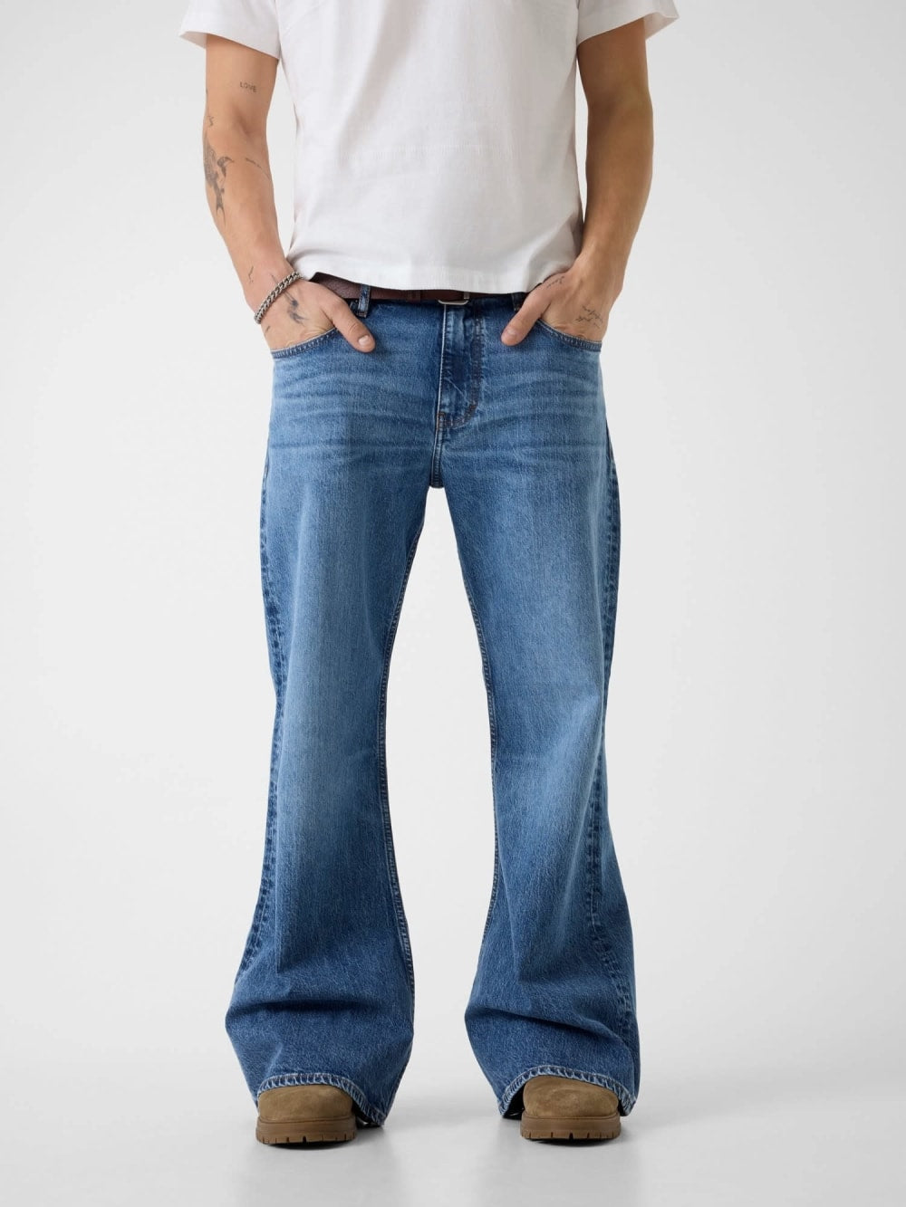 Relaxed bootcut jeans - Guess