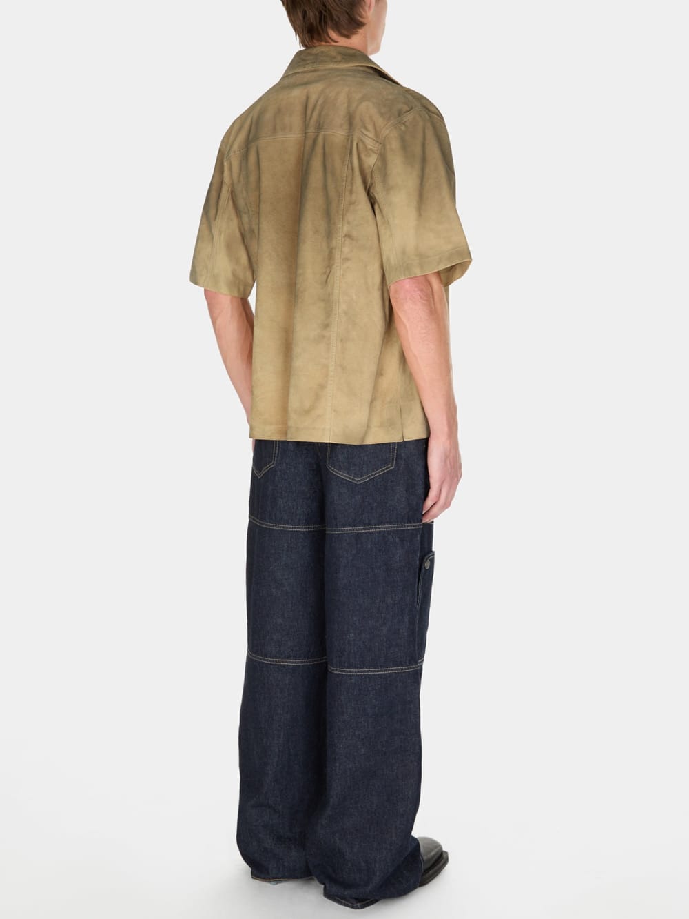 rinsed denim utility pant - Guess