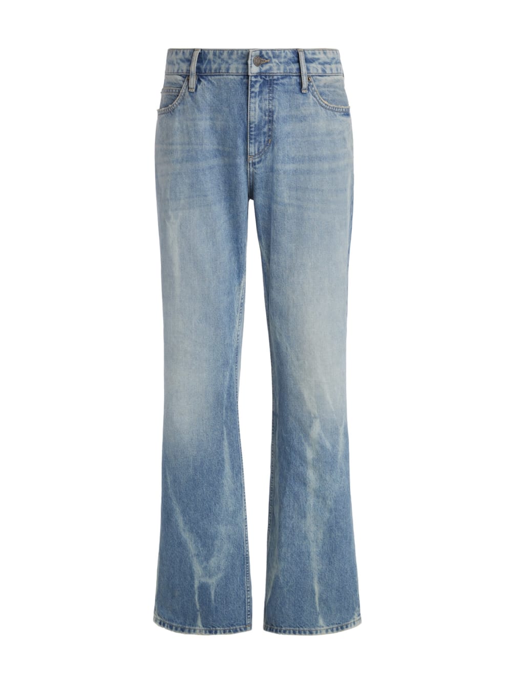 Vintage Denim Straight Jeans - Guess
