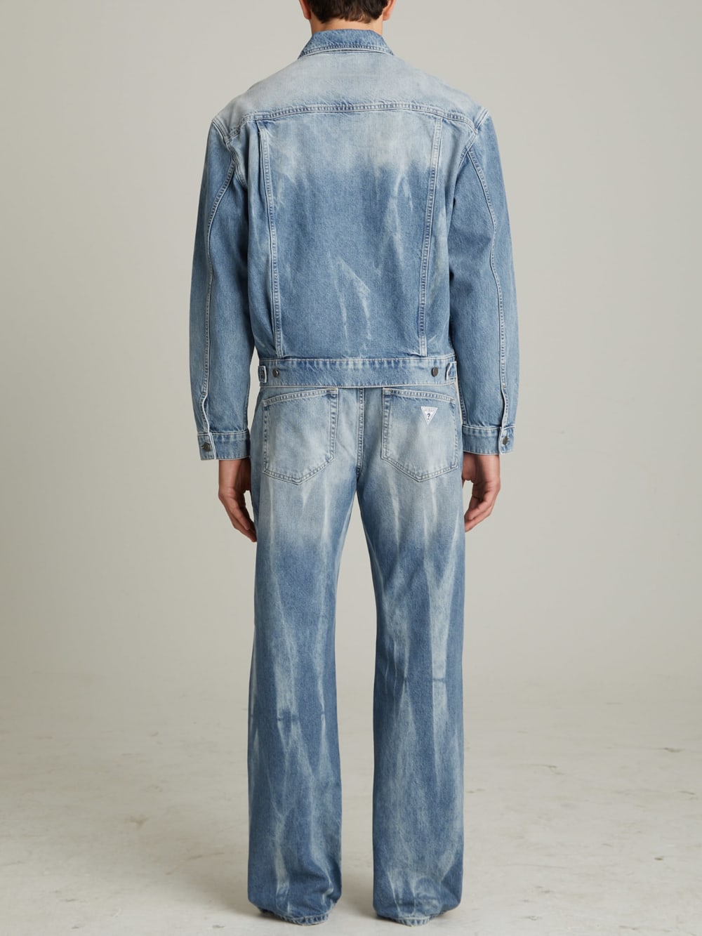 Vintage Denim Straight Jeans - Guess