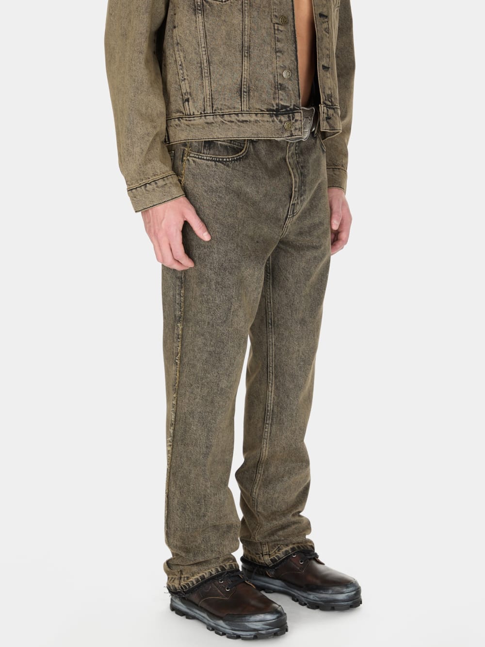 tinted denim flare pant - Guess