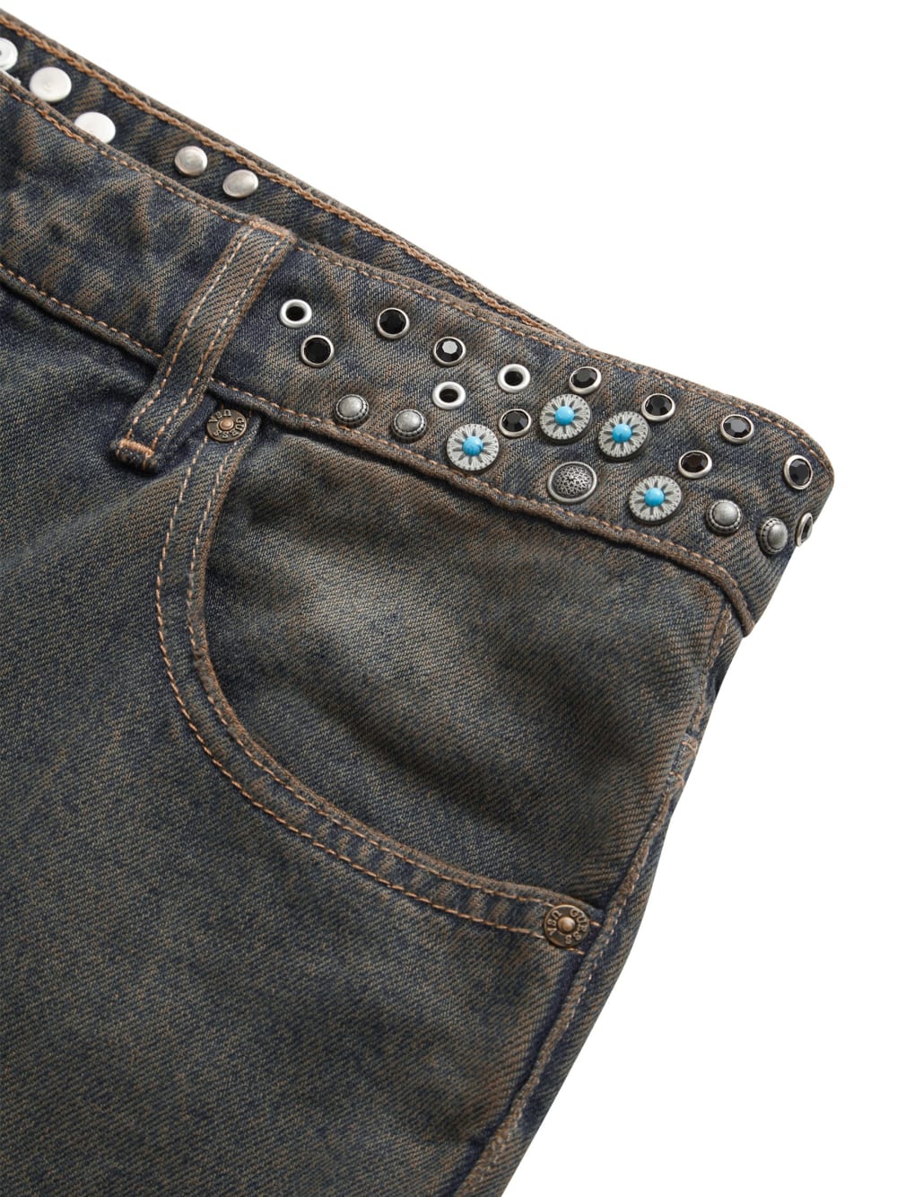 embellished flare pants - Guess