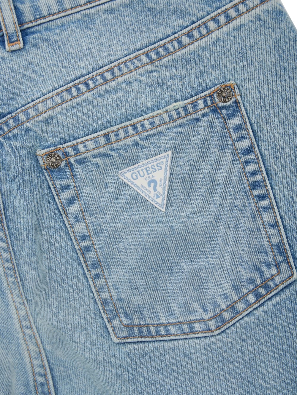 Indigo Denim Flare Pants - Guess