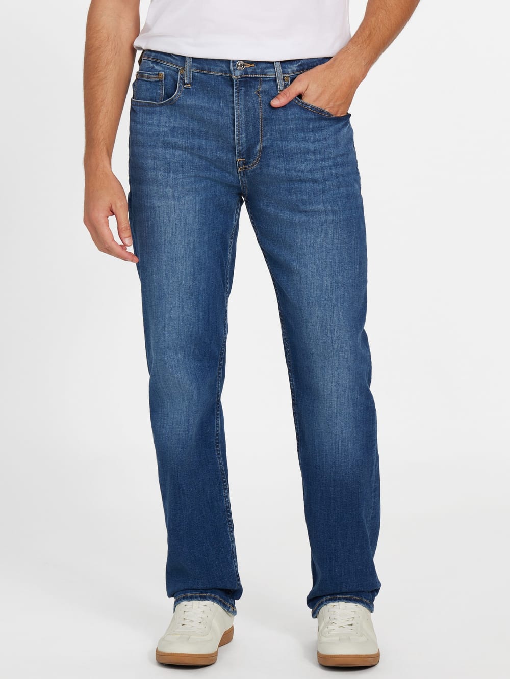 Eco Mason Regular-Fit Straight Jeans - Guess