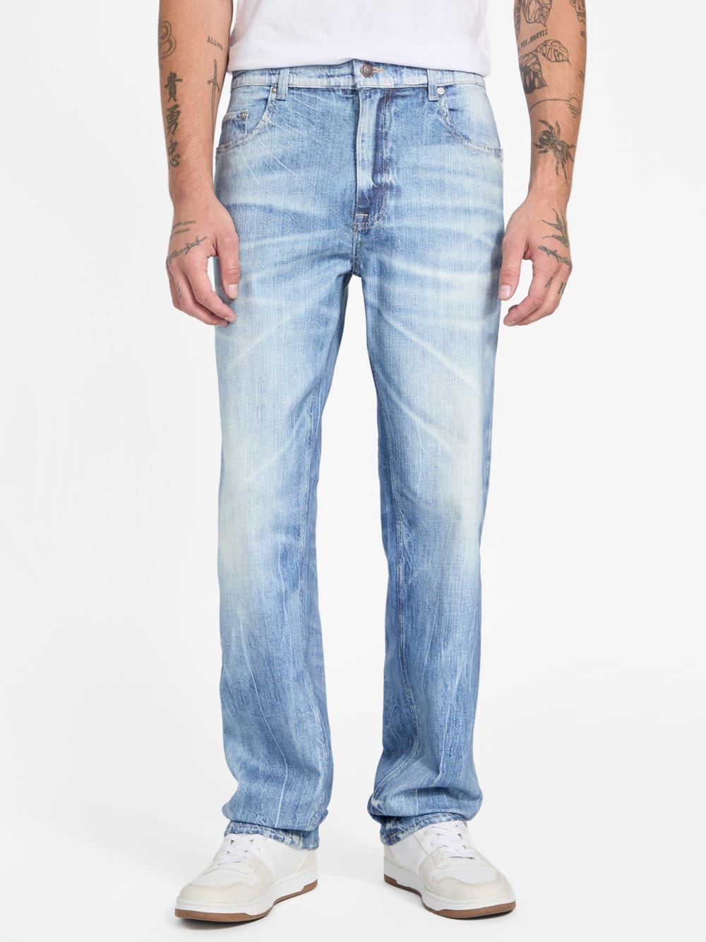 Eco Damon Relaxed Jeans - Guess