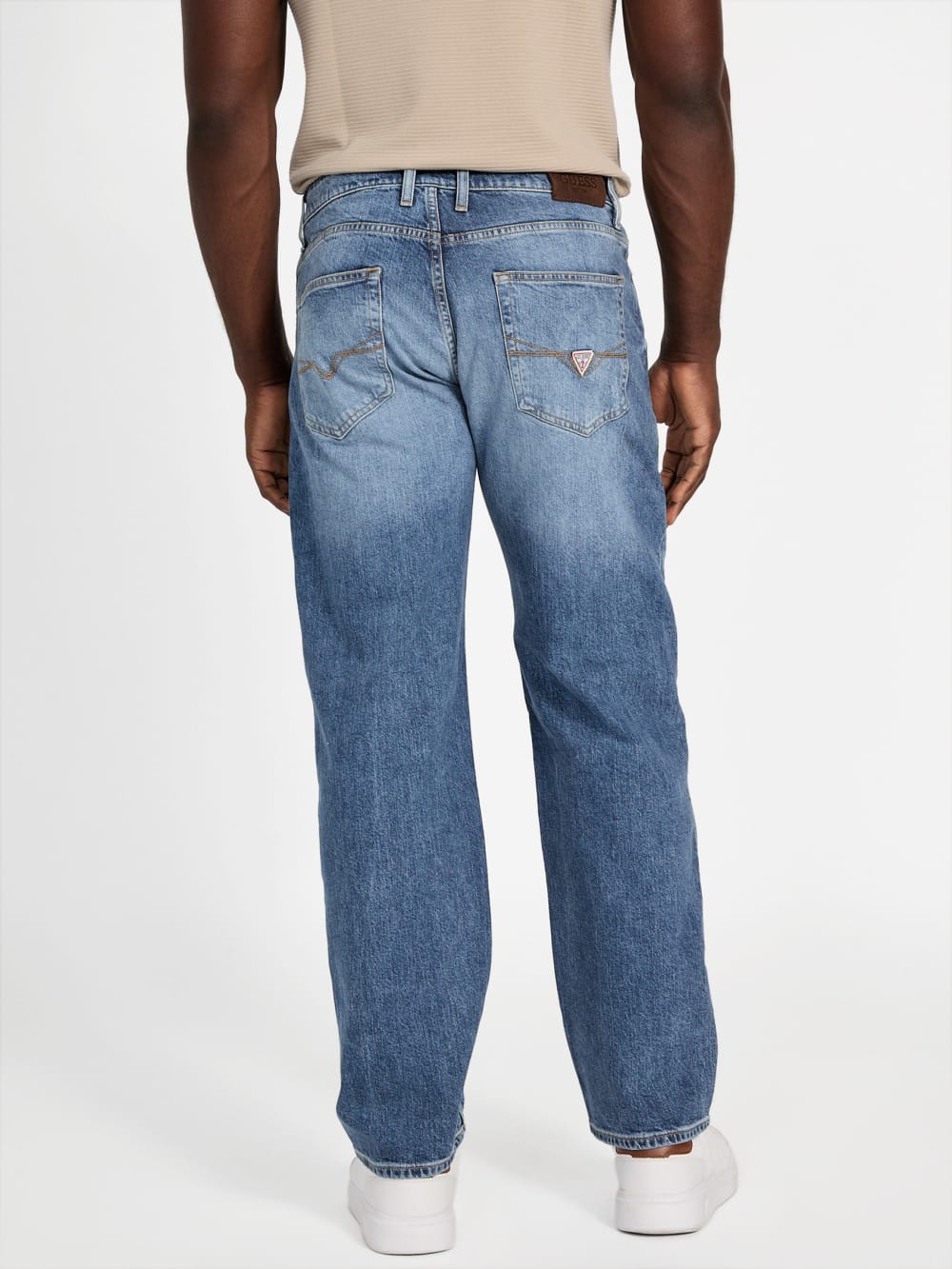 Eco Mason Patch Regular-Fit Straight Jeans - Guess