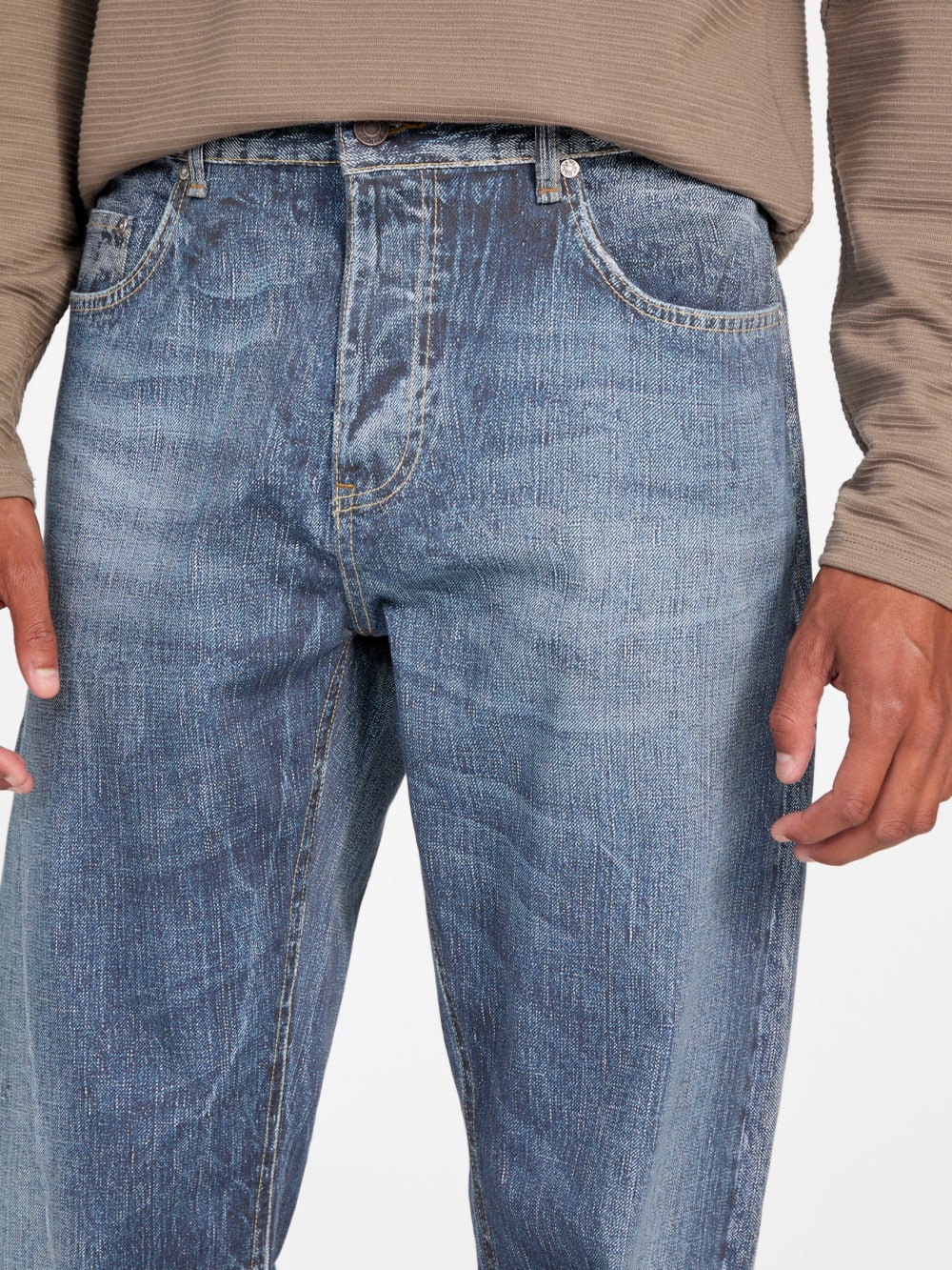 Eco Damon Relaxed Jeans - Guess