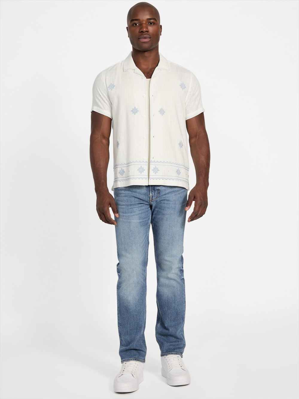 Eco Mason Regular-Fit Straight Jeans - Guess