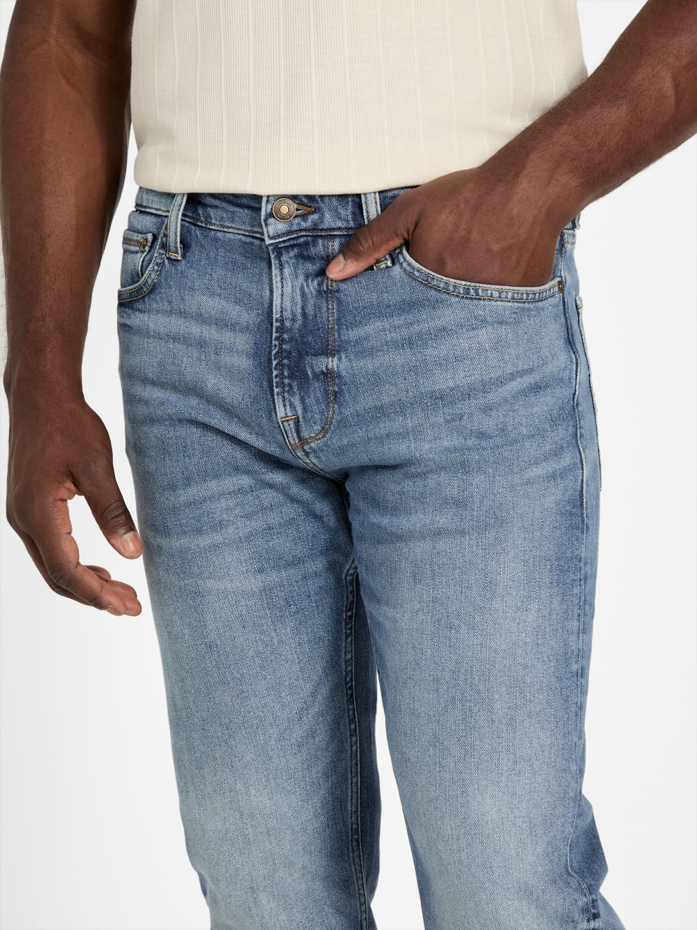 Eco Mason Regular-Fit Straight Jeans - Guess