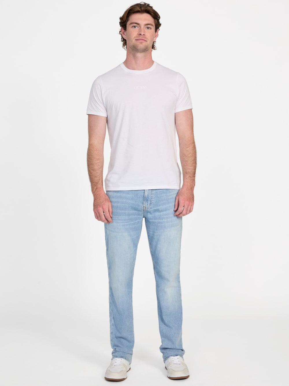 Eco Angels Slim-Fit Straight Jeans - Guess