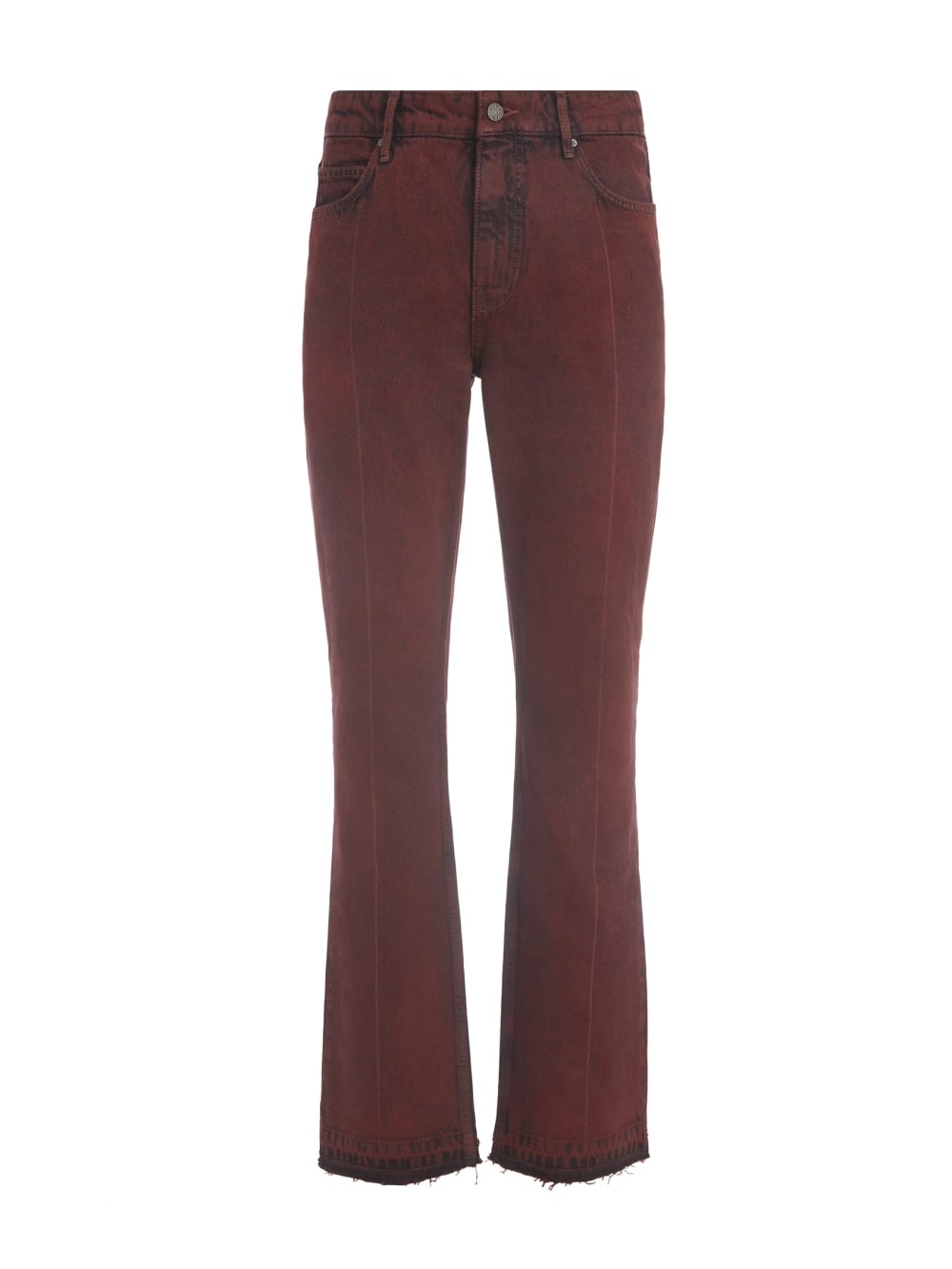 vintage red washed denim pant - Guess