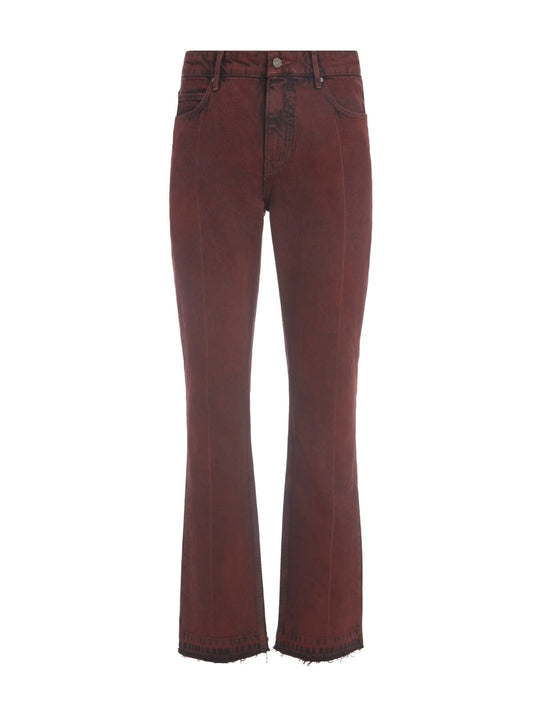 vintage red washed denim pant - Guess