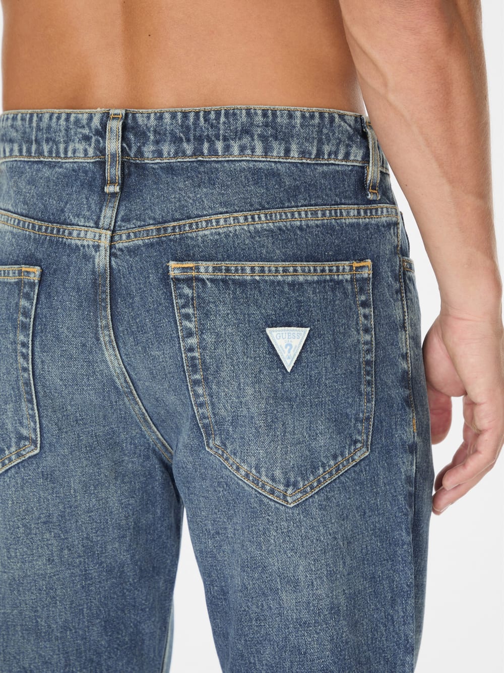 vintage light washed denim pant - Guess