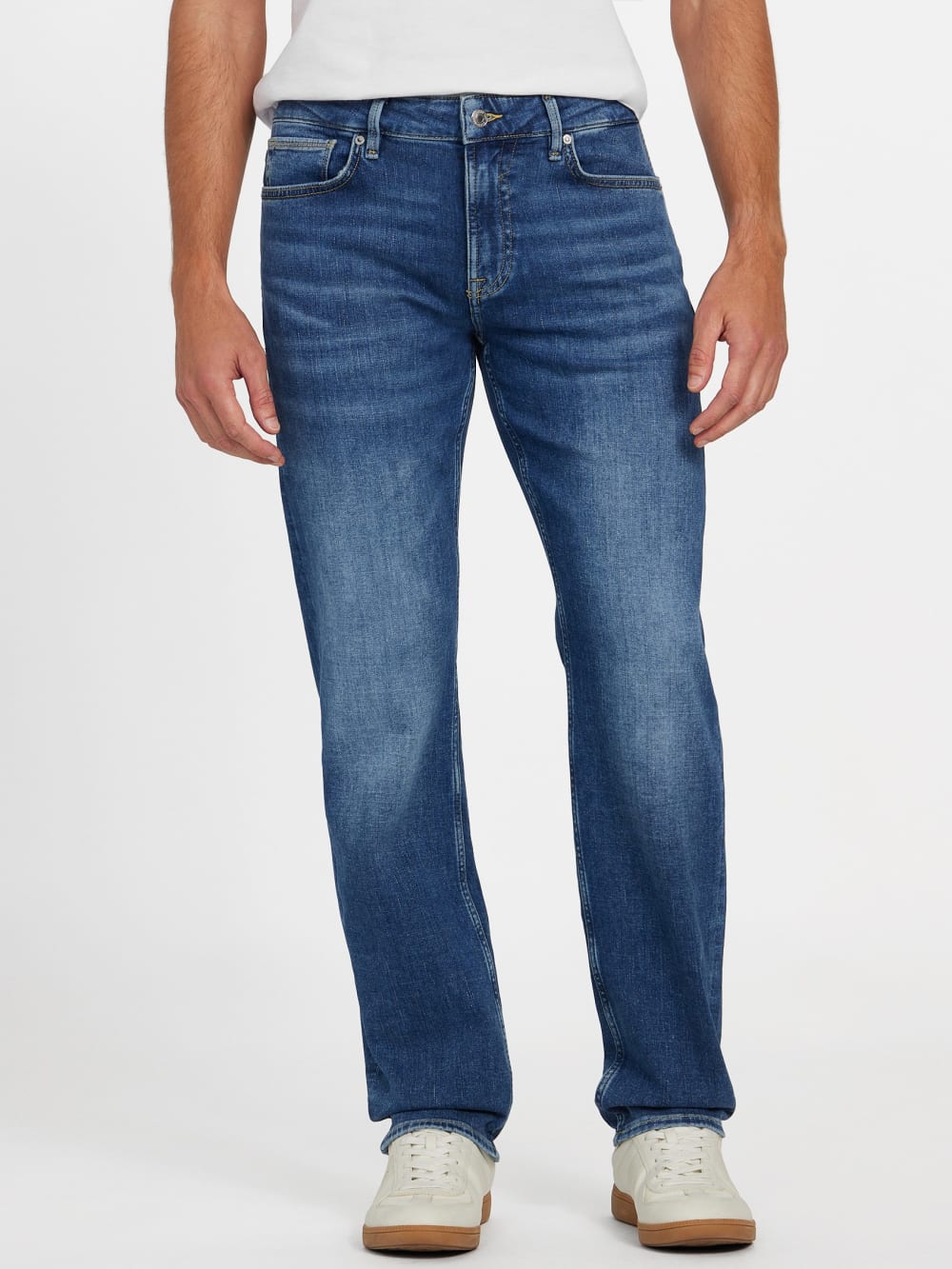 Eco Angels Slim-Fit Straight Jeans - Guess